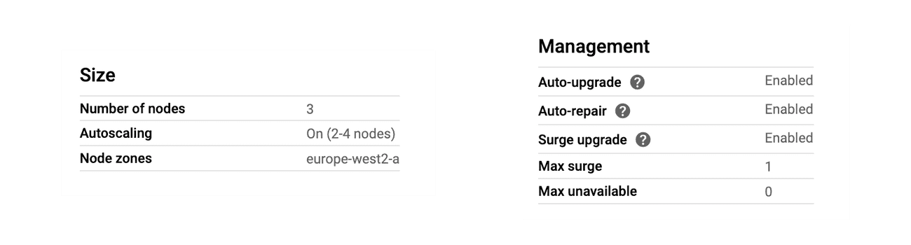Managed Kubernetes can adjust the number of servers automatically