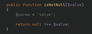 Unused code - example 2