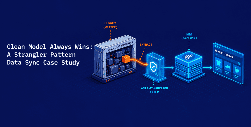 Clean Model Always Wins: A Strangler Pattern Data Sync Case Study